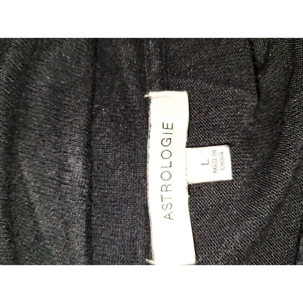 ASTROLOGIE womens Black Tunic Topsz L pullover Witchy gothic sweater - Picture 4 of 5